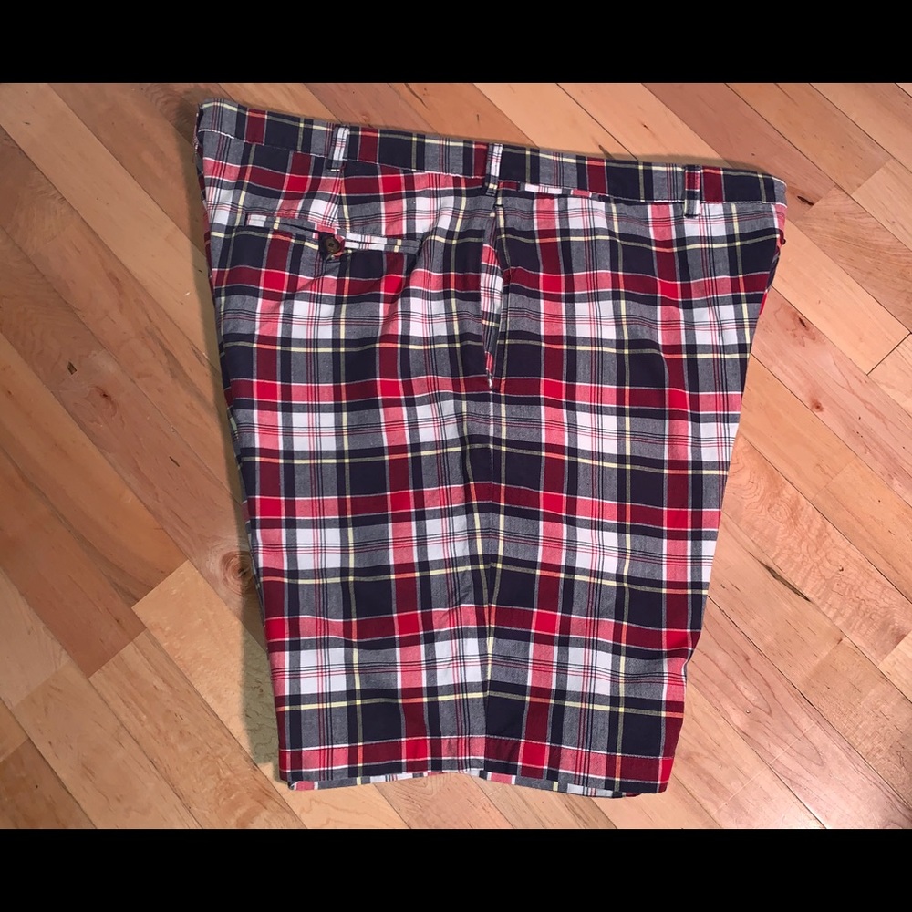 Lands End Plaid Shorts